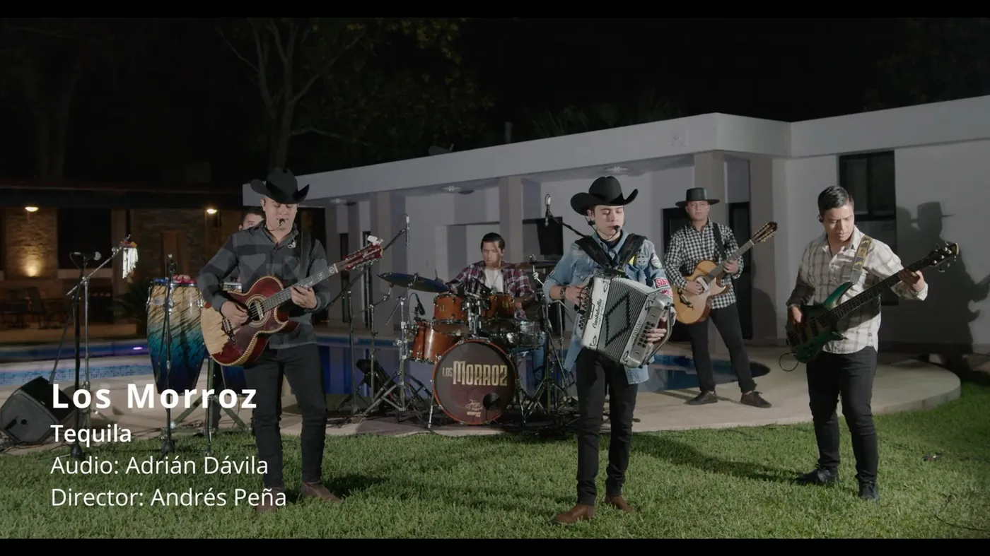 Los Morroz — Tequila en vivo